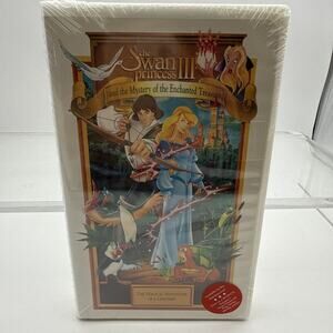 The Swan Princess- Mystery of the Enchanted Treasure- Sealed VHS 1998 Clam Shell